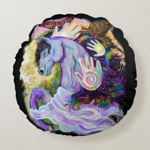 Equine Dreams Round Cushion