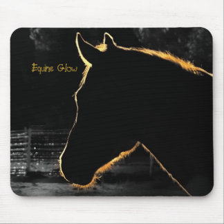 Equine Glow-Computer Mousepad