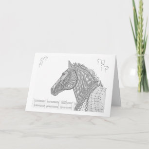 Equine Greeting Card