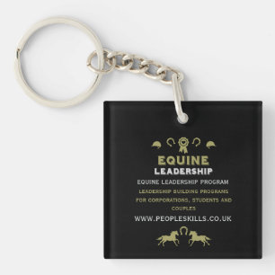 Equine leadership Training Key Ring