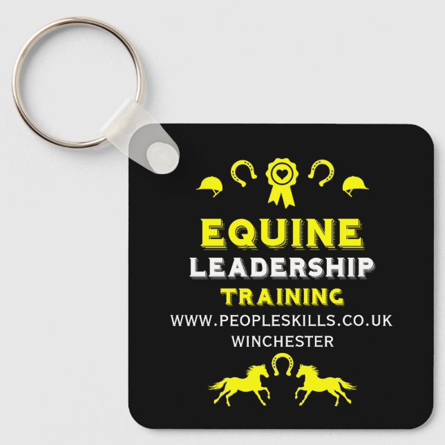 Equine leadership Training Key Ring (Front)