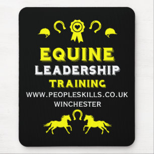 Equine leadership Training Mouse Mat