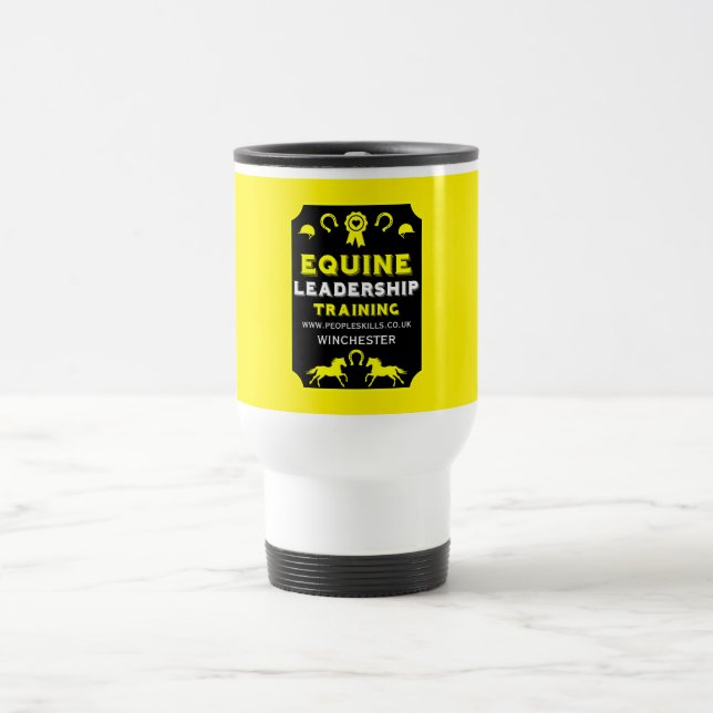 Equine leadership Training Travel Mug (Center)
