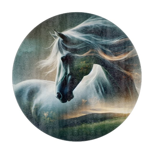 Equine Majesty Cutting Board (Front)