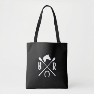 Equine Monogram Tote Bag