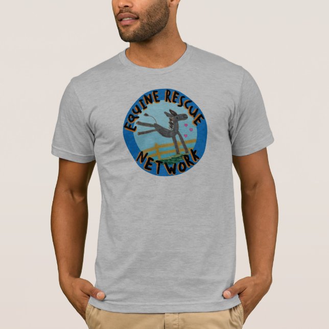 Equine Rescue Network Mens T-Shirt (Front)