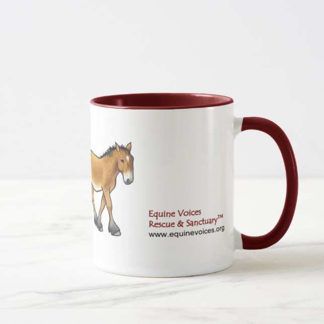 Equine Voices I Love Gulliver Mug (Right)