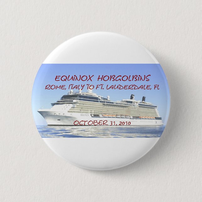 Equinox Hobgoblins 6 Cm Round Badge (Front)