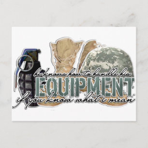 Equipment Postcard