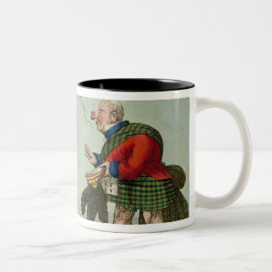 Equipt for a Northern Visit, 1822 Two-Tone Coffee Mug
