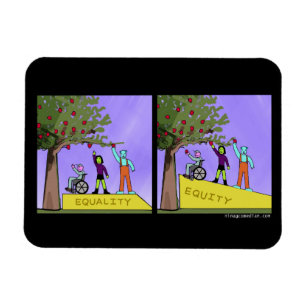 Equity vs Equality Magnet