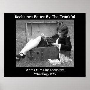 er books bookstore wheeling west virginia poster