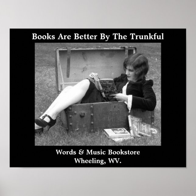 er books bookstore wheeling west virginia poster (Front)