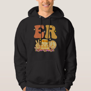 ER Groovy Hippie Retro Week Appreciation Hoodie