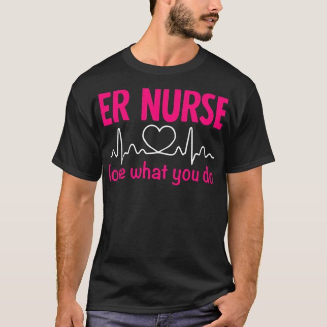 ER Nurse (4) lpn  T-Shirt (Front)
