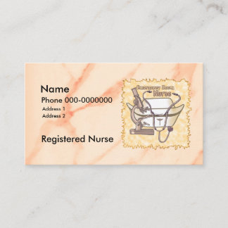 ER Nurse  Business Card