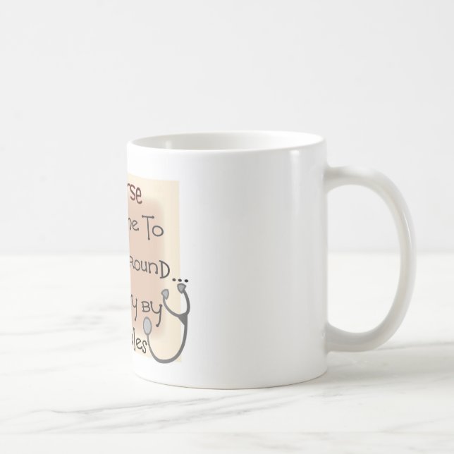 er nurse COME TO MY PLAYGROUND MY RULES Coffee Mug (Right)