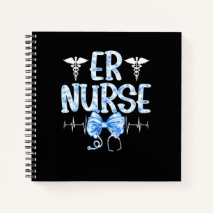 ER Nurse Coquette Emergency Room Nurse ER Nursing Notebook