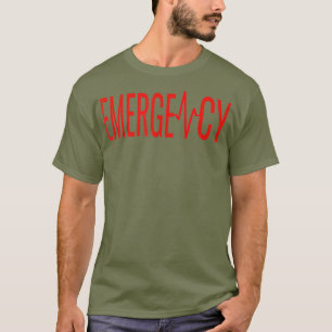ER Nurse Doctor Emergency Room Hospital For EMT T-Shirt
