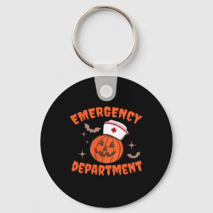 Er Nurse Emergency Department Halloween Dancing Key Ring