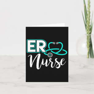 Er Nurse Emergency Room Medical Nursing School Bir Card