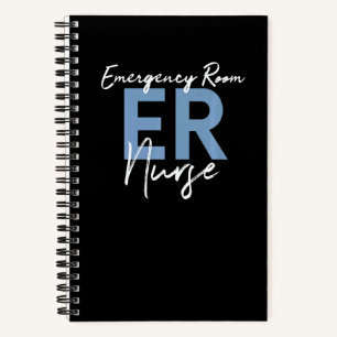 Er Nurse Emergency Room Nurse Registered Nurse Notebook
