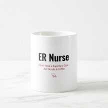 ER Nurse Funny Gift — I Don't Have a Superhero Cap