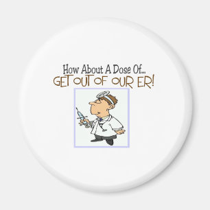ER Nurse Funny Gifts Magnet