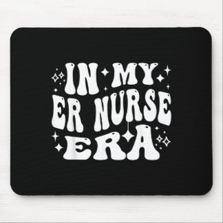 Er Nurse Vibes Funny Retro Emergency Room Rn Mouse Mat