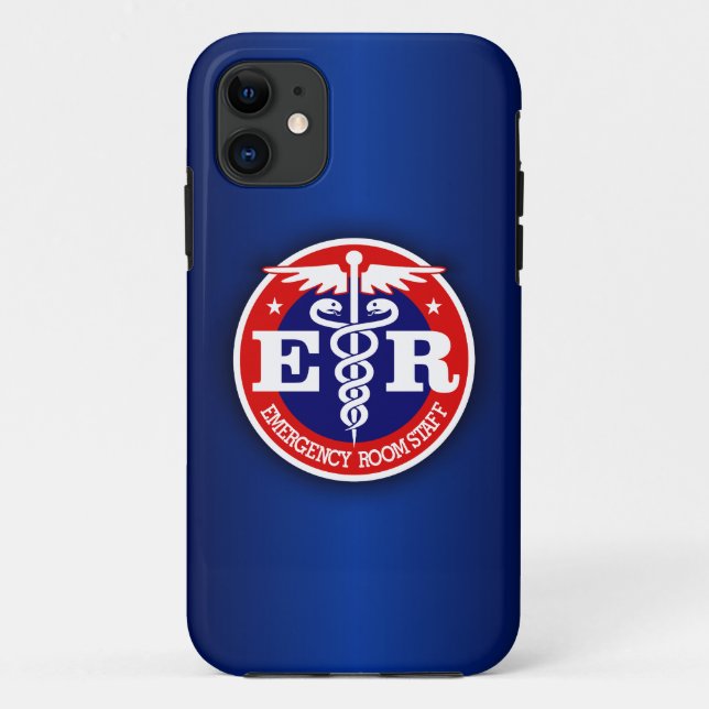 ER Staff Case-Mate iPhone Case (Back)