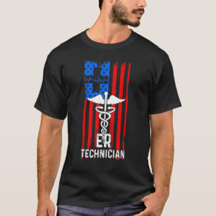 Er Technician Emergency Room Tech 37 T-Shirt