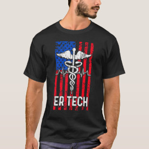 Er Technician Emergency Room Tech 4 T-Shirt