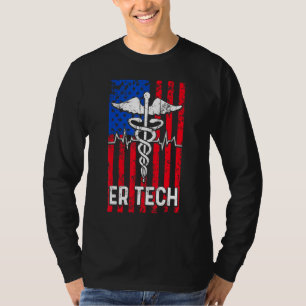 Er Technician Emergency Room Tech 4 T-Shirt