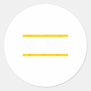 Er The Kicker  Classic Round Sticker