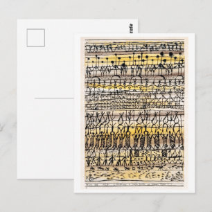 ERA Cooling in a Hot Zone Garden Paul Klee Postcard