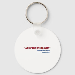 Era Equality Kamala Harris 2024 Inauguration Day C Key Ring