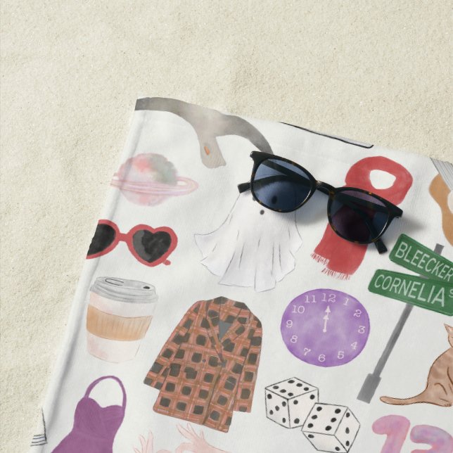 Eras Beach Towel (In Situ)