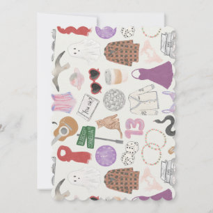 Eras Girls' Stationery Thank You Card