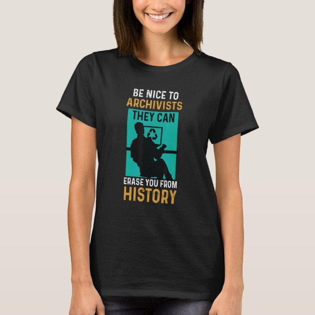 Erase from History   Person T-Shirt (Front)