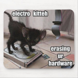 erase kitty mouse mat