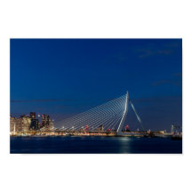 Erasmus bridge in Rotterdam