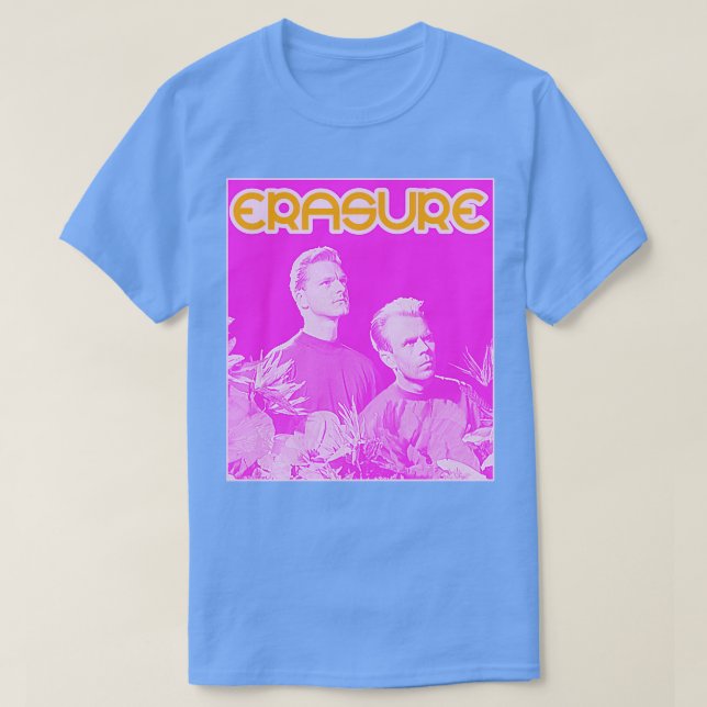 Erasure 80s Retro Synthpop FanArt T-Shirt (Design Front)
