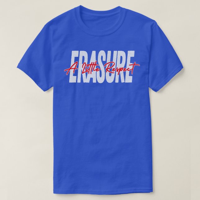 Erasure 80s SynthFan Design T-Shirt (Design Front)