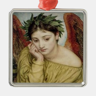 “Erato, Muse of Lyric Poetry” Metal Tree Decoration