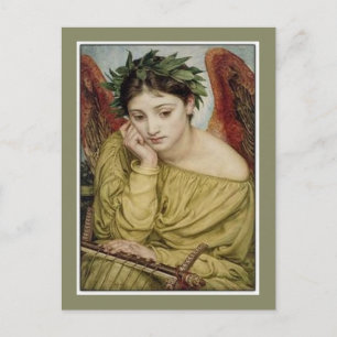 Erato, Muse of Lyric Poetry Postcard