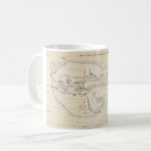Eratosthenes' Map of the Known World Coffee Mug