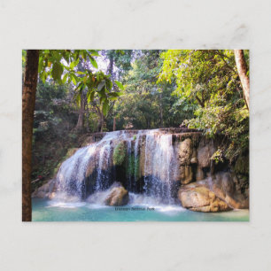Erawan National Park, Thailand Postcard