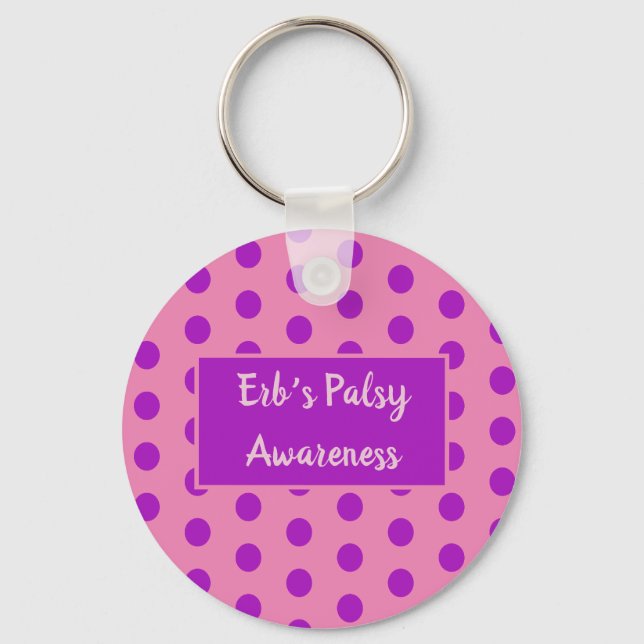 Erb’s Palsy Awareness Key Ring (Front)