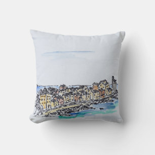Erbalunga & the Mediterranean Corsica, France Cushion