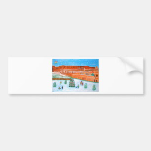 Erbil Citadel Chistmas.JPG Bumper Sticker